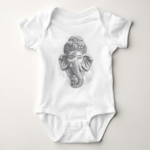 Camiseta 3d senhor Ganesha - OM
