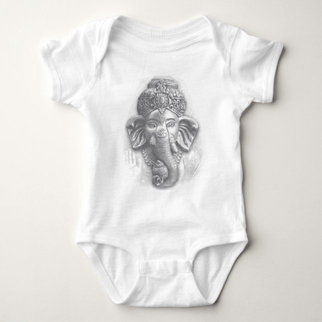 Camiseta 3d senhor Ganesha - OM (Frente)