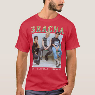 Camiseta 3RACHA Crianças Escuras Vintage Estilo Retroativo