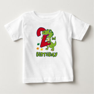 Camiseta 3rd birthday dinosaur 