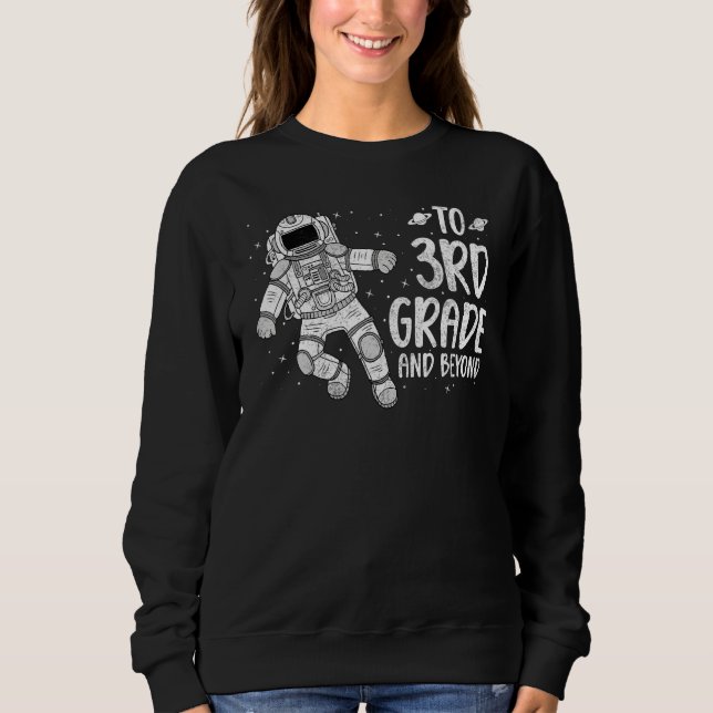 Camiseta 3rd Grader Back To School Spaceman Space Science (Frente)
