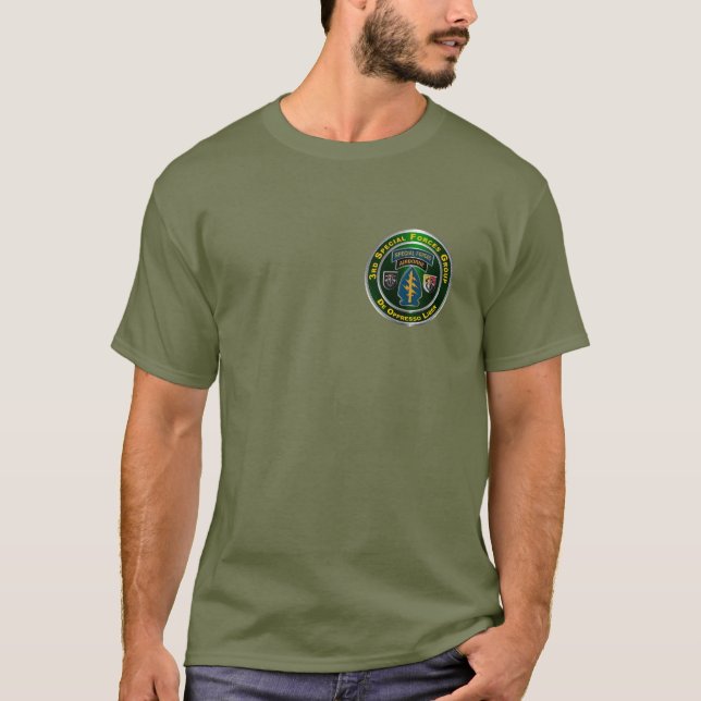 Camiseta 3rd Special Forces Group Airborne (Frente)