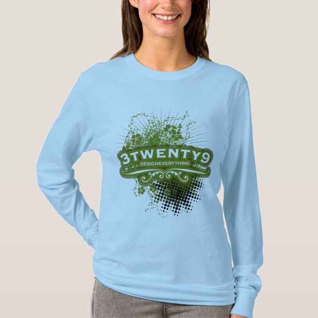 Camiseta 3twenty9 explosão Longsleeve (Frente)