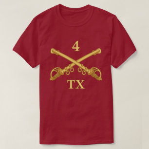 Camiseta 4ª Cavalaria do Texas