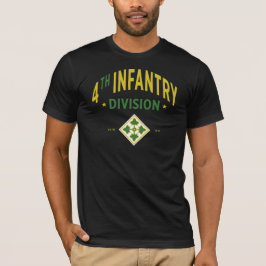 Camiseta 4ª Divisão de Infantaria - Militares dos Estados U
