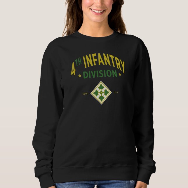 Camiseta 4ª Divisão de Infantaria - Militares dos Estados U (Frente)
