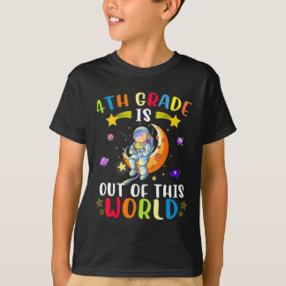 Camiseta 4ª Série é Fora deste Mundo Astronauta Ck para a E