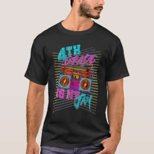 Camiseta 4ª Série É Minha Paixão Boombox Vintage Anos 80 Es