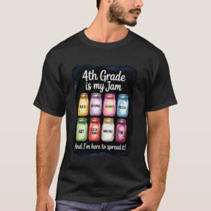 Camiseta 4ª série é minha paixão Estou aqui para divulgá-la