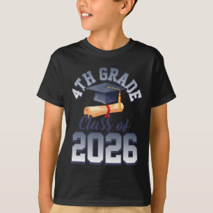 Camiseta 4ª série turma de 2026 graduação graduandos