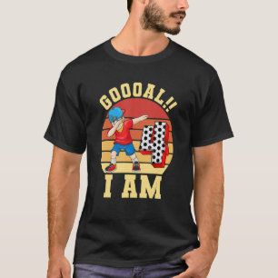 Camiseta 4º Aniversário Futebol que era Festa de aniversári