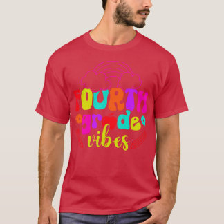 Camiseta 4º ano Vibes 1rua Dia da Escola Chá do 4º ano