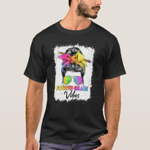 Camiseta 4º ano Vibes Mensageiro De Volta À Menina De Escol