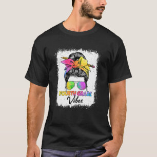Camiseta 4º ano Vibes Mensageiro De Volta À Menina De Escol