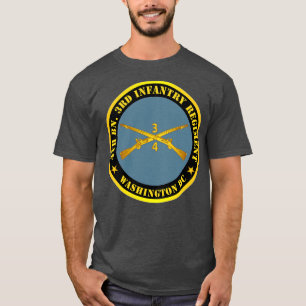 Camiseta 4º Bn 3º Regimento de Infantaria Washington DC w I