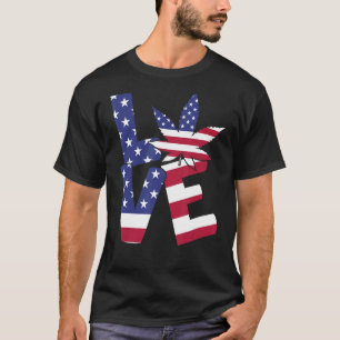Camiseta 4º De Julho Febre Patriótica Bandeira Americana