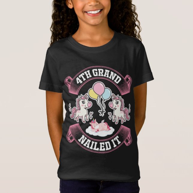 Camiseta 4º Grande Nails! Design (Frente)