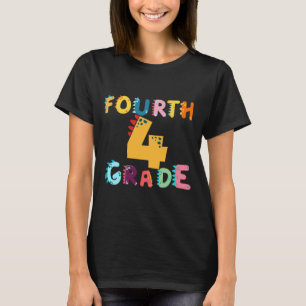 Camiseta 4º GRAU Dino Squad boys Girls Professora B2S