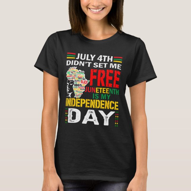 Camiseta 4º não me libertou 12 de junho (Frente)