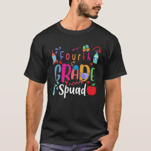 Camiseta 4º Quadrado do 4º Grau Primeiro Dia da Escola