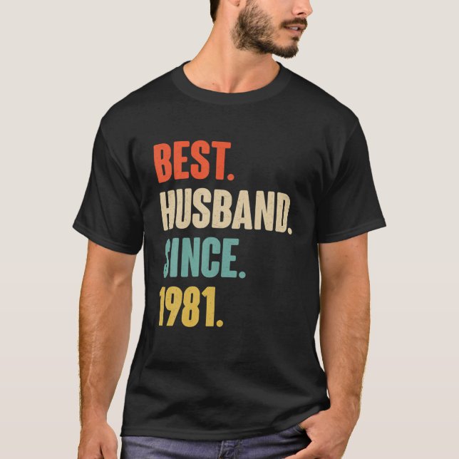 Camiseta 40º Aniversário De Casamento Deu-Lhe Presente - Me (Frente)