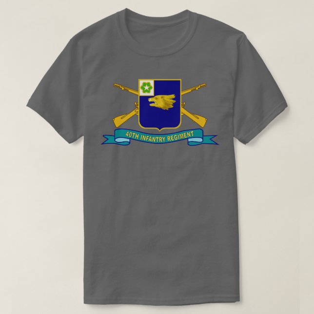 Camiseta 40º Regimento de Infantaria com Br Friso X (Frente do Design)