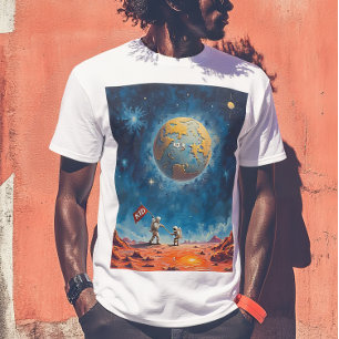 Camiseta 404 Astronauta Galaxy Tee