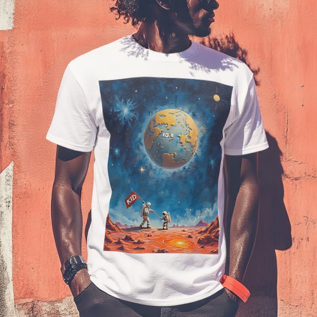 Camiseta 404 Astronauta Galaxy Tee (Criador carregado)