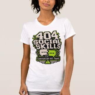 Camiseta 404 Habilidades Sociais – Tecnologia de Conversa N