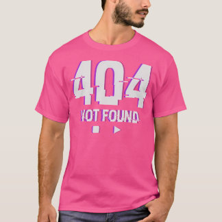 Camiseta 404 Não Encontrado Yami Kawaii Fashion Japonês