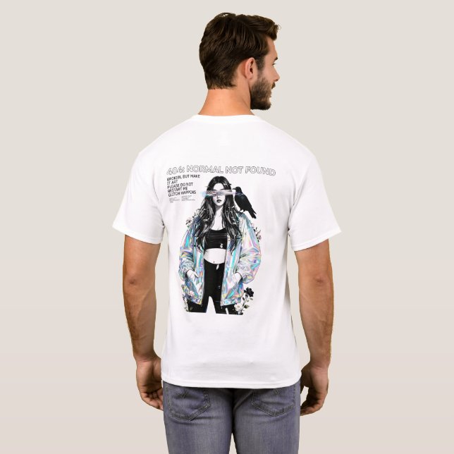 Camiseta 404 – Normal Not Found (Parte Traseira Completa)
