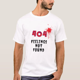 Camiseta 404 Sentimentos Não Encontrados