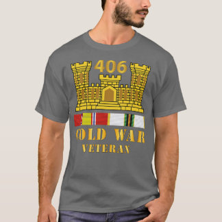 Camiseta 406º Batalhão ENG Branch ColdVeteran w