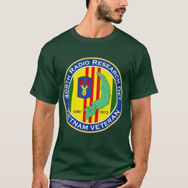 Camiseta 408th RRD - ASA Vietnam (Frente)