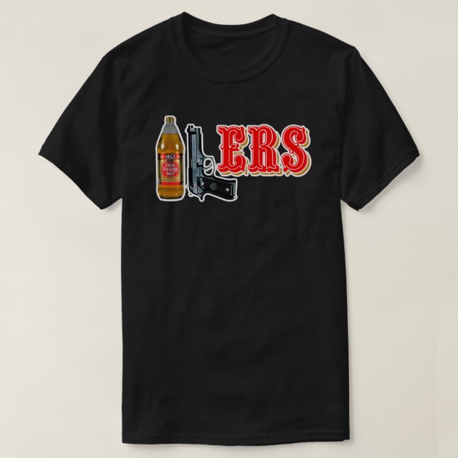 Camiseta 40/9 ERS 40oz 9 mm (Frente do Design)