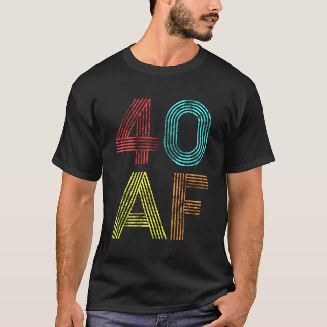 Camiseta 40 Af 40Th 1979 40 (Frente)