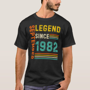 Camiseta 40 anos de legenda desde setembro de 1982 40º