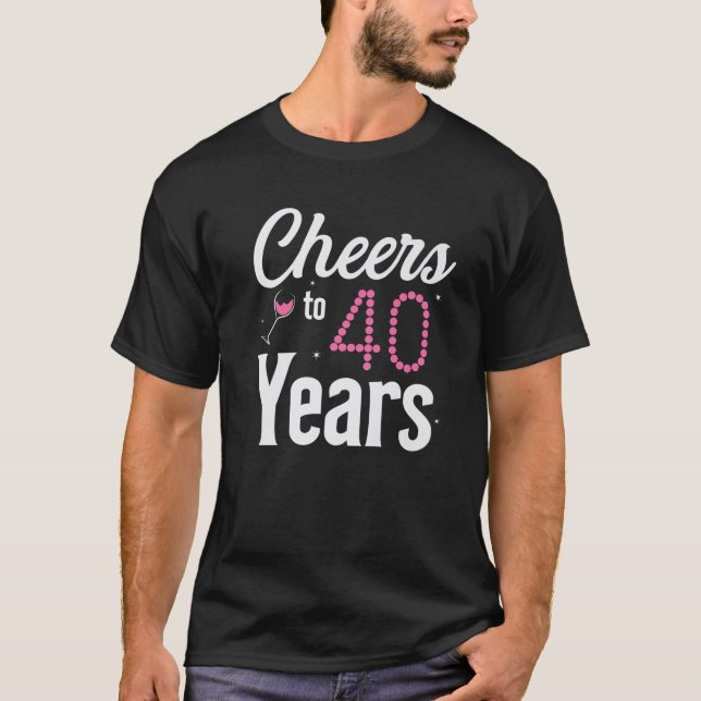 Camiseta 40 Anos De Nascer Em 1982 (Frente)