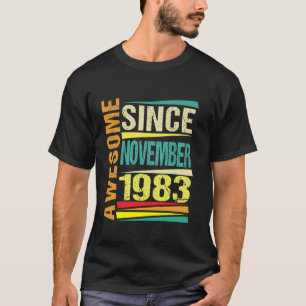 Camiseta 40 anos, lenda de presentes desde novembro de 1983