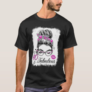 Camiseta 40 e fabuloso desde 1982, Aniversário Rainha 40 An