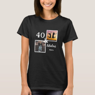 Camiseta 40 personalizadas e um presente fabuloso para mulh