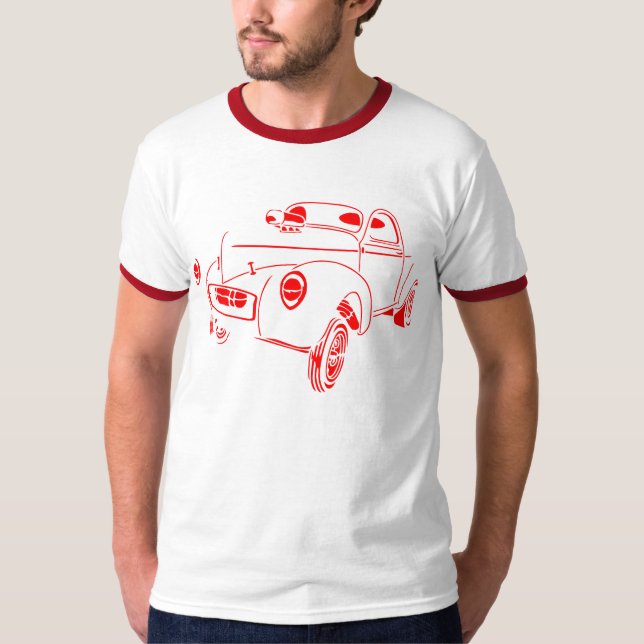 Camiseta 40 Willys Gasser (Frente)