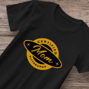 Camiseta 412 Black Dourado Yinzer