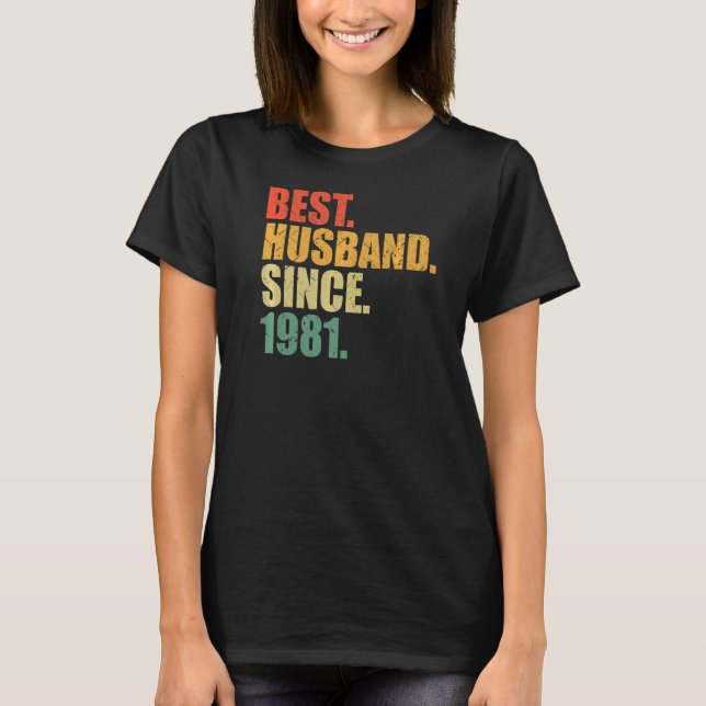 Camiseta 41 anos casados Ruby Wedding 41ª Anniver Casada (Frente)