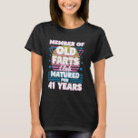 Camiseta 41 Anos De Idade Farts Club Funny 41ruas Birthday<br><div class="desc">41 anos,  festas de 41 anos,  fúnebre 41 ruas,  Pai de aniversário de homens</div>