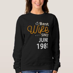 Camiseta 41rua Casando Melhor Esposa Desde junho de 1981