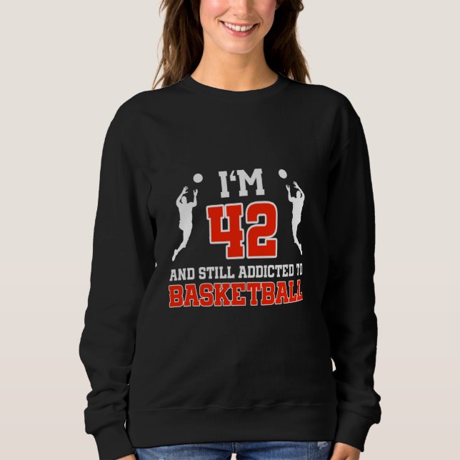 Camiseta 42º aniversário Nascimento do Jogador de Basquete, (Frente)