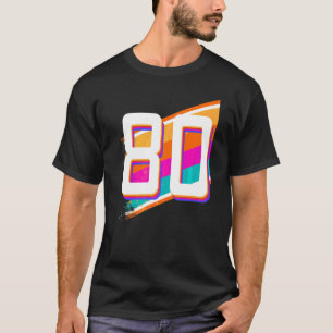 Camiseta 42º aniversário Pop de Vintage Retro Vintage 1980