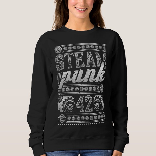 Camiseta 42º Aniversário Steampunk 42 anos (Frente)