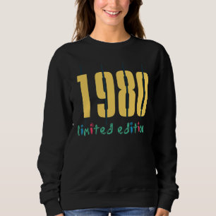 Camiseta 42. º Aniversário Damas 42 Anos 1980 1